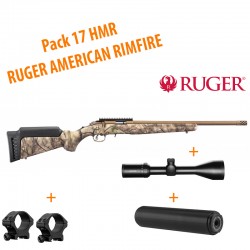 Pack 17 HMR  RUGER AMERICAN...