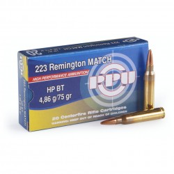 Cartouche 223 rem Partizan...