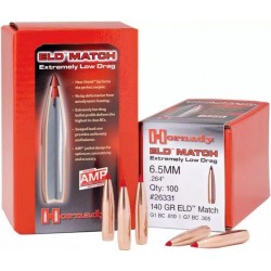 Boite de 100 ogives Hornady...