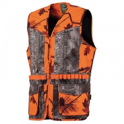 GILET CAMO ORANGE/FOREST...