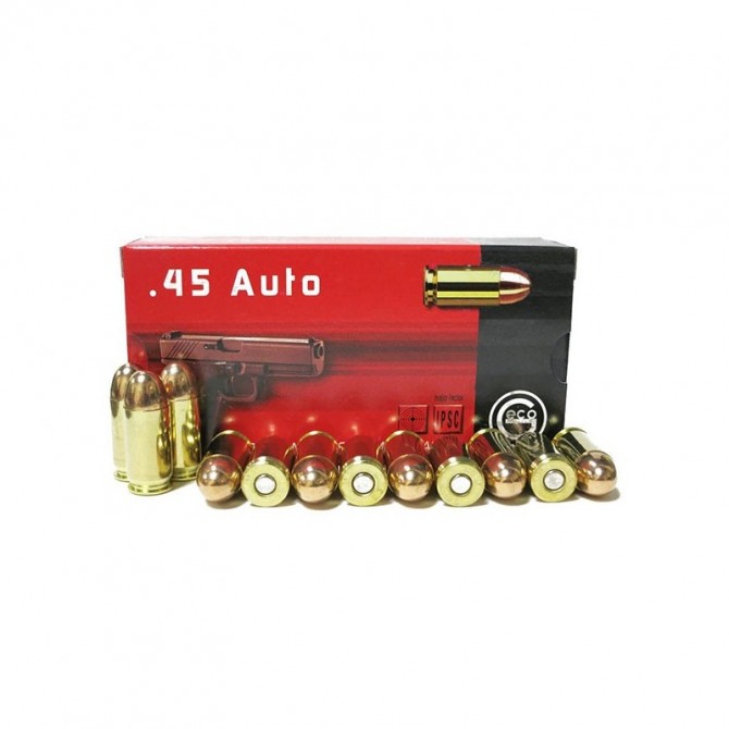 Munitions geco 45 ACP FMJ 14.9g/230gr Munitions geco 45 ACP FMJ 14.9g/230gr