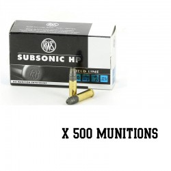 500 munitions RWS 22 lr...