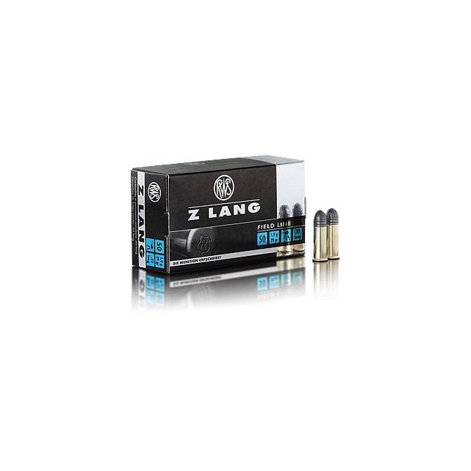 MUNITIONS RWS 22LR Z LANG 29 GR BOITE DE 50 MUNITIONS RWS 22LR Z LANG 29 GR BOITE DE 50