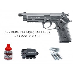Pack BERETTA M9A3 FM LASER...