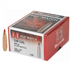 Boite de 50 ogives Hornady...