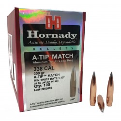 100 OGIVES HORNADY A TIP...