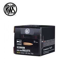 50 Ogives Scorion RWS cal....