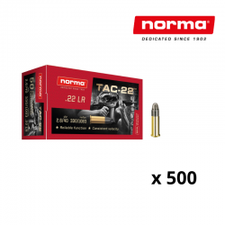 500 NORMA TAC 22 LR POINTE...