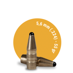 Ogives sans plombs cal. 5,6...