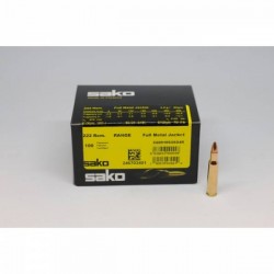 Cartouches SAKO Range FMJ...