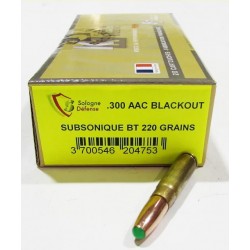 Munitions SOLOGNE calibre...