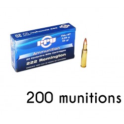 200 munitions Partizan 222...