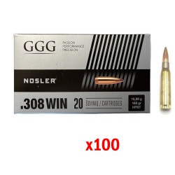 Pack 100 GGG cal.308 Win...