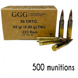500 Cartouches GGG .223...