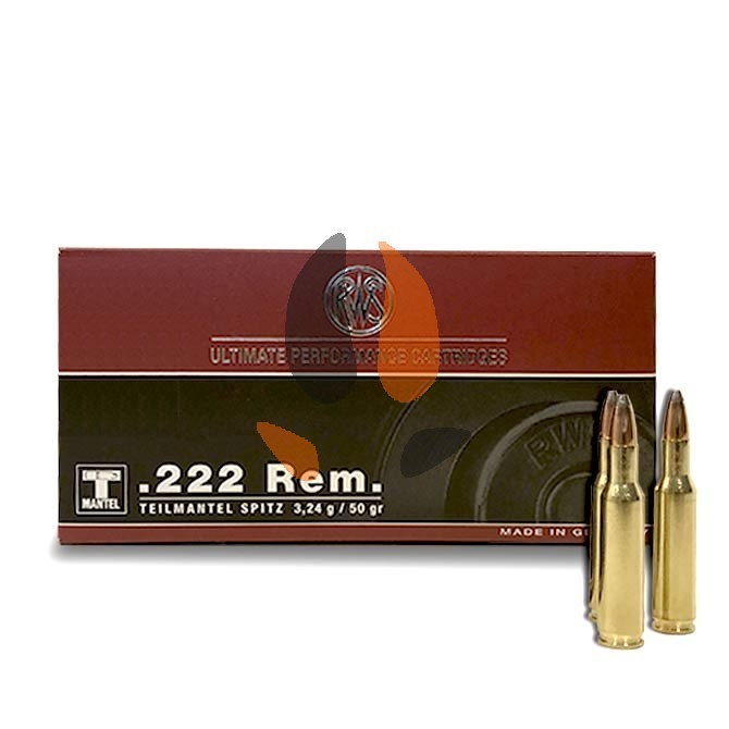 Balle Rws Teil Mantel Cal. 222 Rem