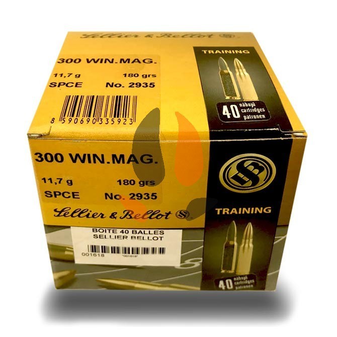 BOITE 40 BALLES SELLIER BELLOT 300WIN MAG