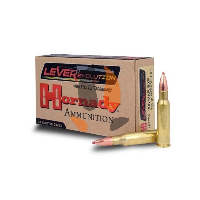 Balle Hornady 308 Mar Exp140 Gr Monoflex