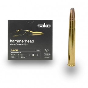 Balles Sako 9.3x74R Hammerhead 286 grs - 18.5 g