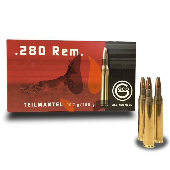 Balles Geco Teilmantel cal. 280 Rem semi blindées