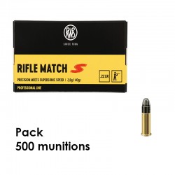 500 munitions RWS Rifle...