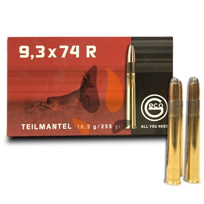 Balles Geco Cal. 9.3x74R Teilmantel Soft Point Bullet