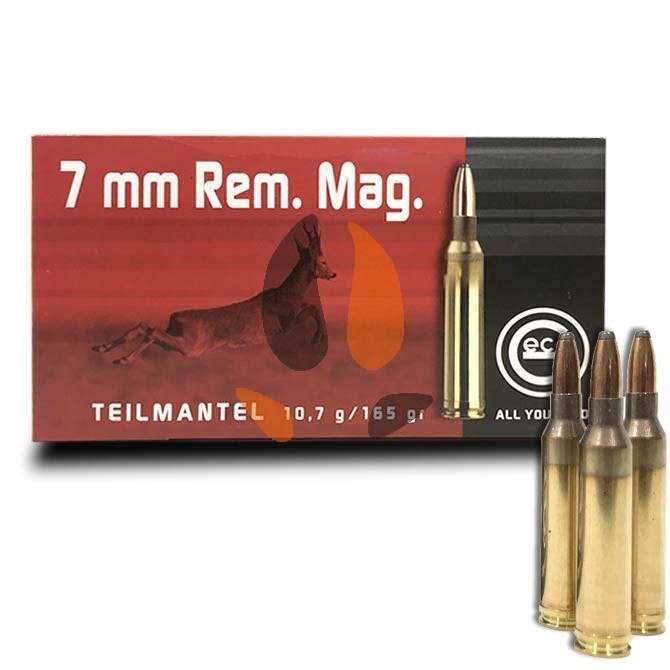 Balles Géco T Mantel Semi Blindée Cal. 7mm Rem Mag Soft Point