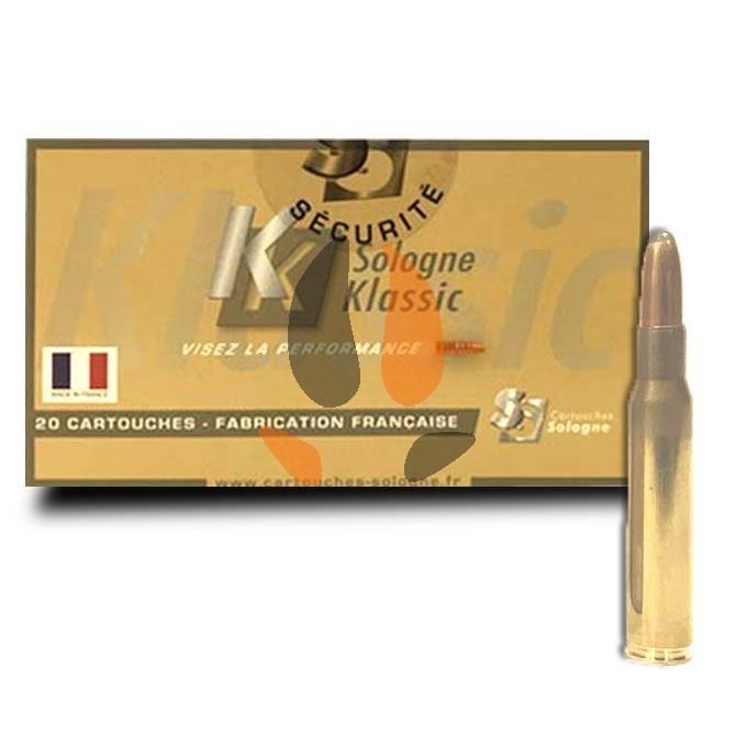 Balles Sologne Klassic 30-06 Subsonique 220 gr - 14.3 g