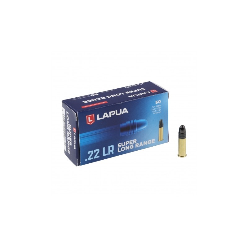 Lapua Super Long Range Cal. 22 LR (Boîte de 50)