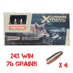 80 Munitions NORMA Cal.243...