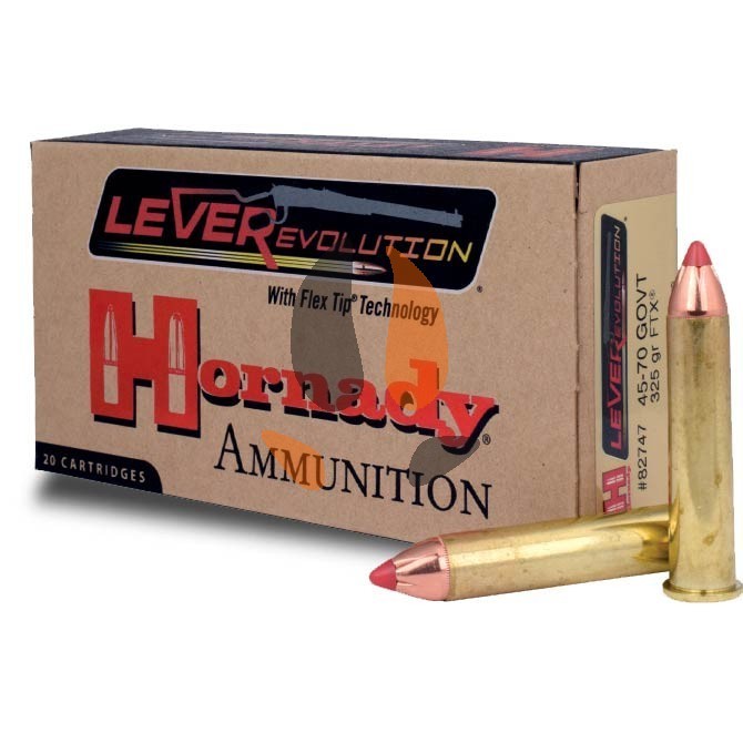 Balles Hornady 45-70 Govt 325 Gr FTX