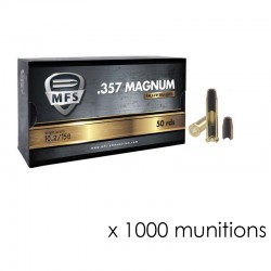 1000 munitions MFS cal.357...