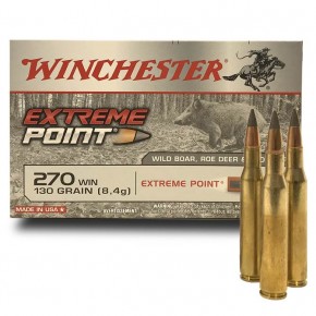 Balles WInchester 270 Win Extreme Point 130 Grs