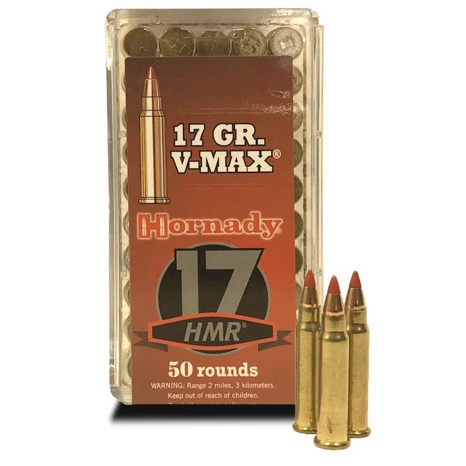 Balle Hornady 17 Hmr V-MAX percussion annulaire, sur chasse-concept.com