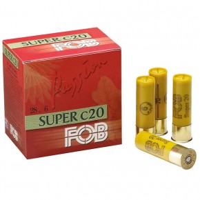 Cartouches de chasse Fob super 28 calibre 20