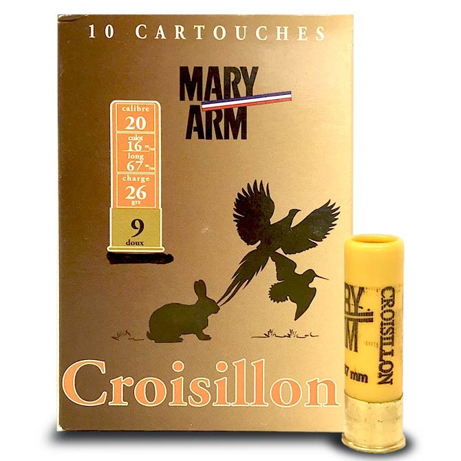 Cartouche Mary Arm Croisillon Calibre 20