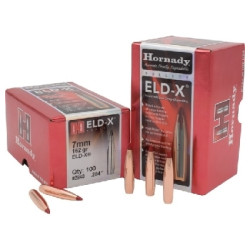 Ogives Hornady 7mm .284 162 gr ELD-X® x100