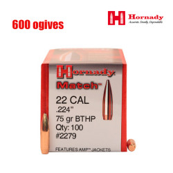 Boîte de 600 Ogives Hornady...