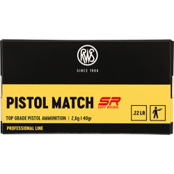 50 munitions RWS Cal.22LR...