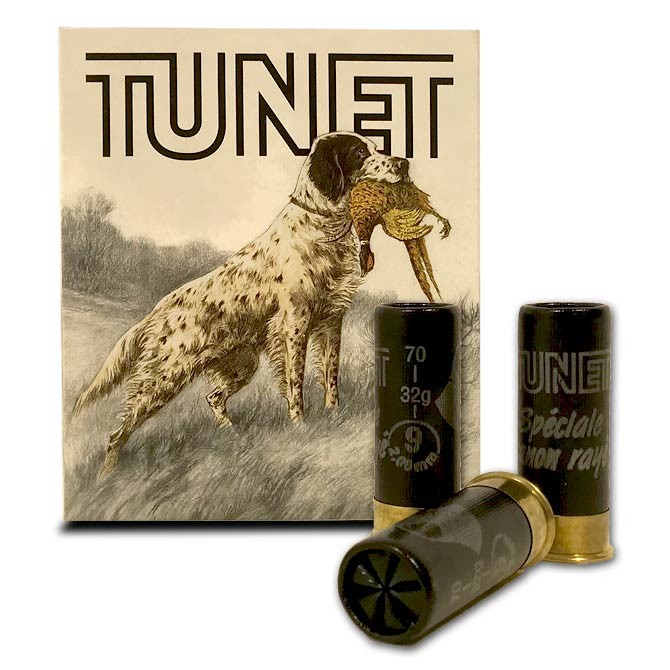 Cartouches Tunet calibre 12 spéciale canon rayé