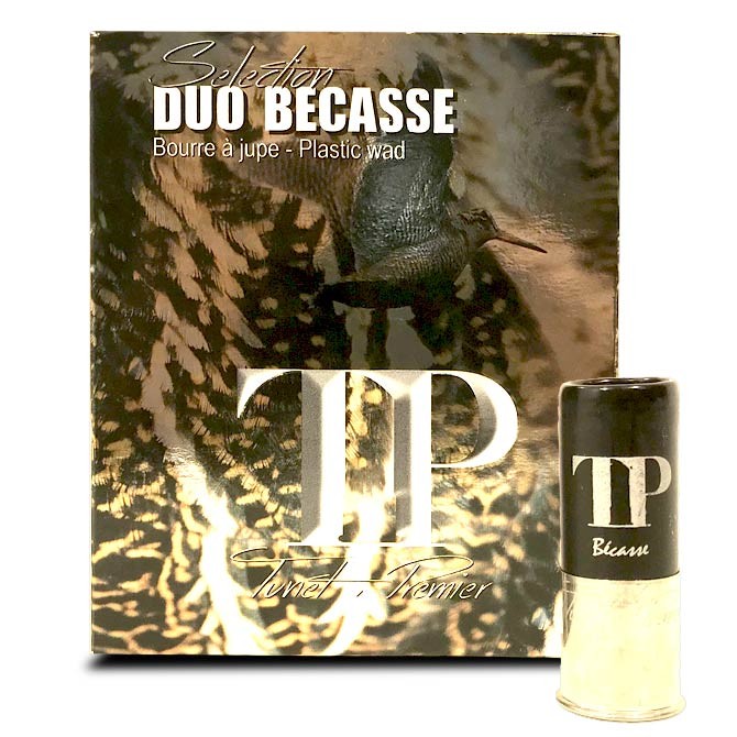 Cartouche Tunet TP duo Bécasse Calibre 12, acheter sur Chasse Concept