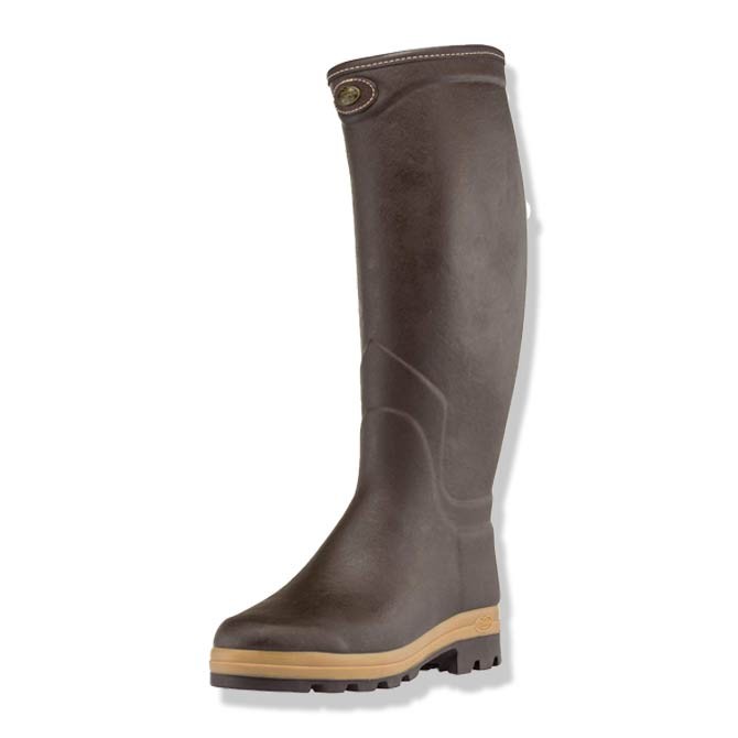Bottes Le Chameau Saint-Hubert Héritage doublées cuir