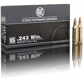 RWS 243WIN 96GR 6.2G KS