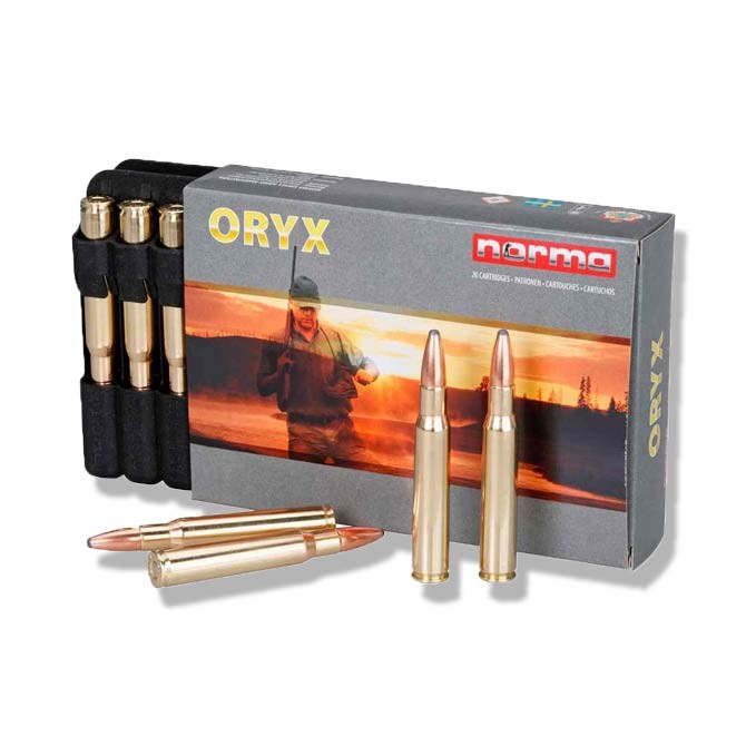 Balles Norma 22-250 Oryx 55 grains