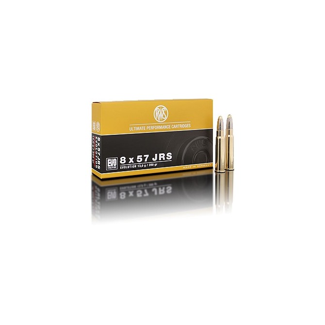 RWS 8X57JRS 201 GRAINS 13GR  EVO