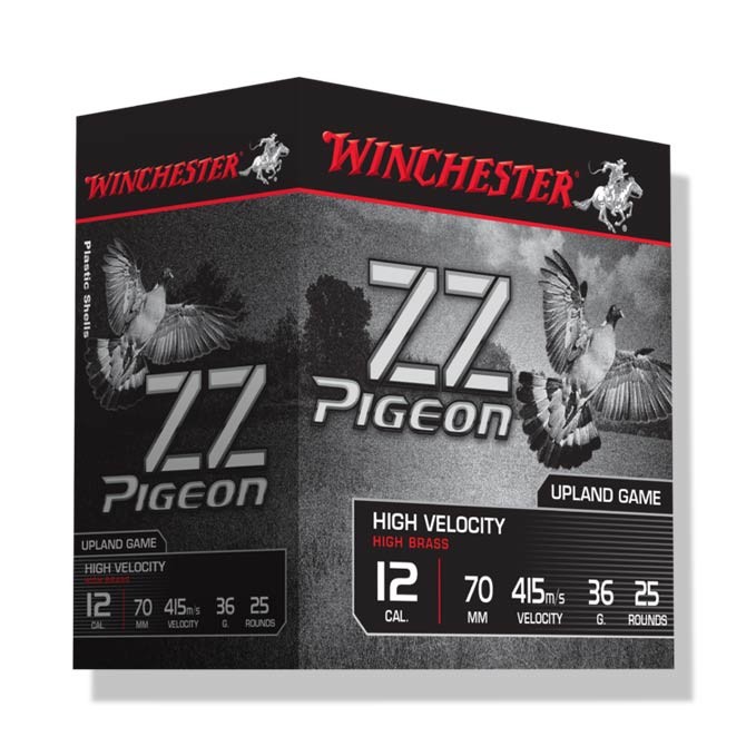 Winchester ZZ Pigeon Cal. 12 - 36 Gr , dispo sur chasse-concept.com