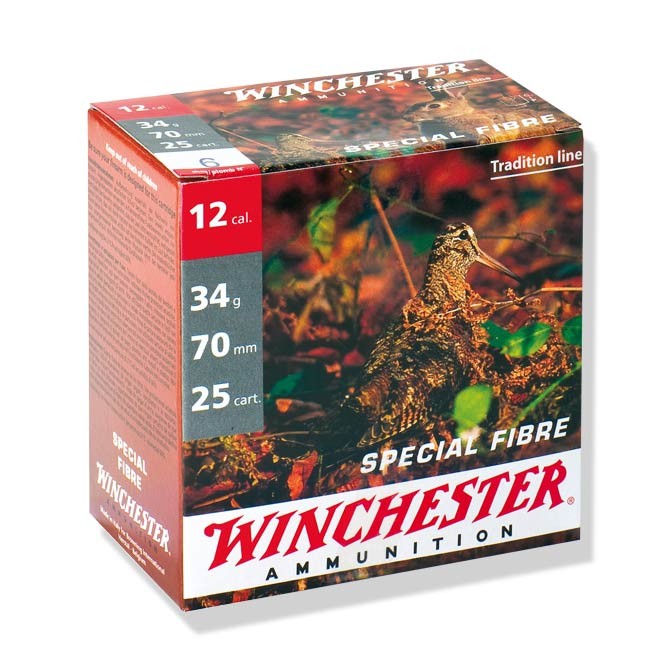 Cartouches Winchester Spécial Fibre cal 12