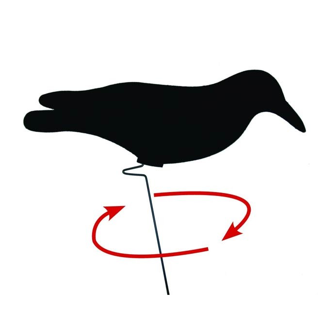 APPELANT PLAST CORBEAU PLAT FLOQUEE