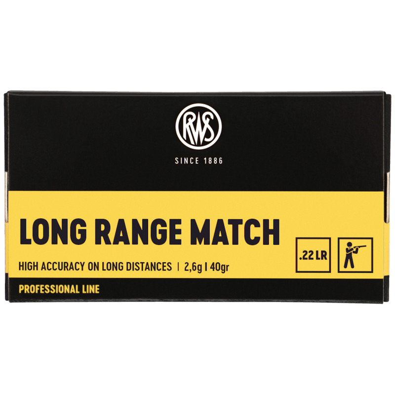 Munitions 22LR RWS Long Range Match | Chasse-Tir-Concept