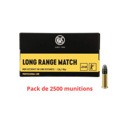 Munitions RWS calibre 22LR...