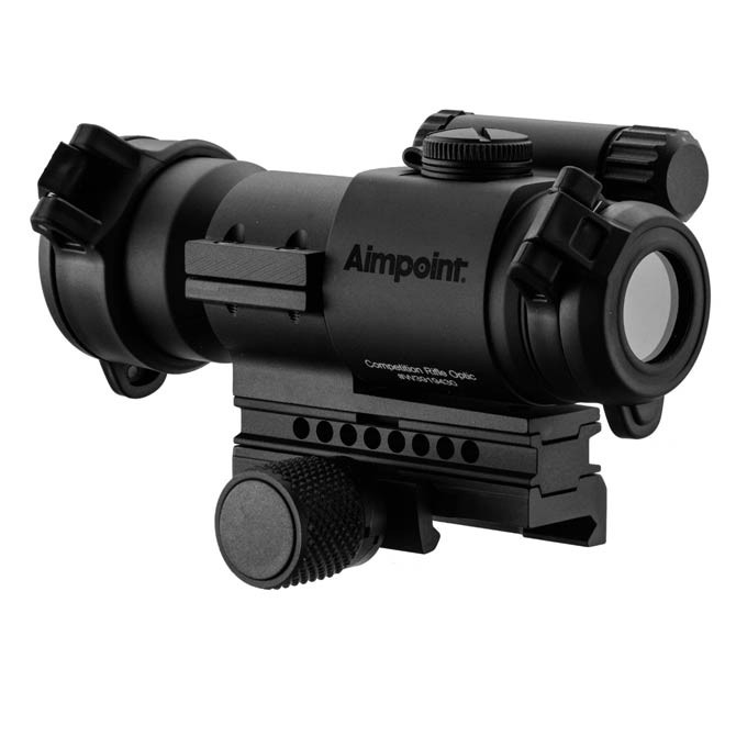 Viseur point rouge Aimpoint Compact Cro vue de coté